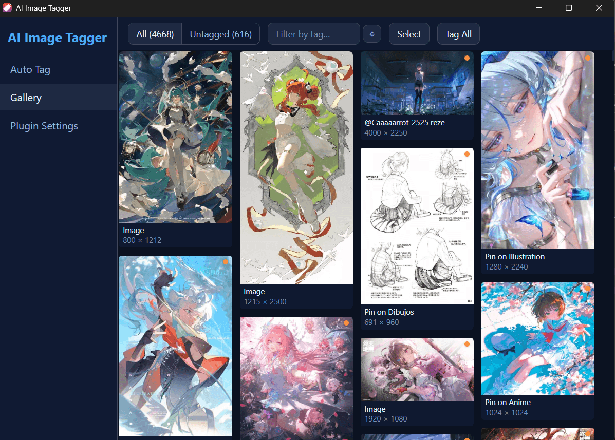 AI Image Tagger screenshot 2